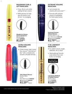 Avon specials catalogue – valid from 01.03.2026 | Page: 42 | Products: Coat, Mascara