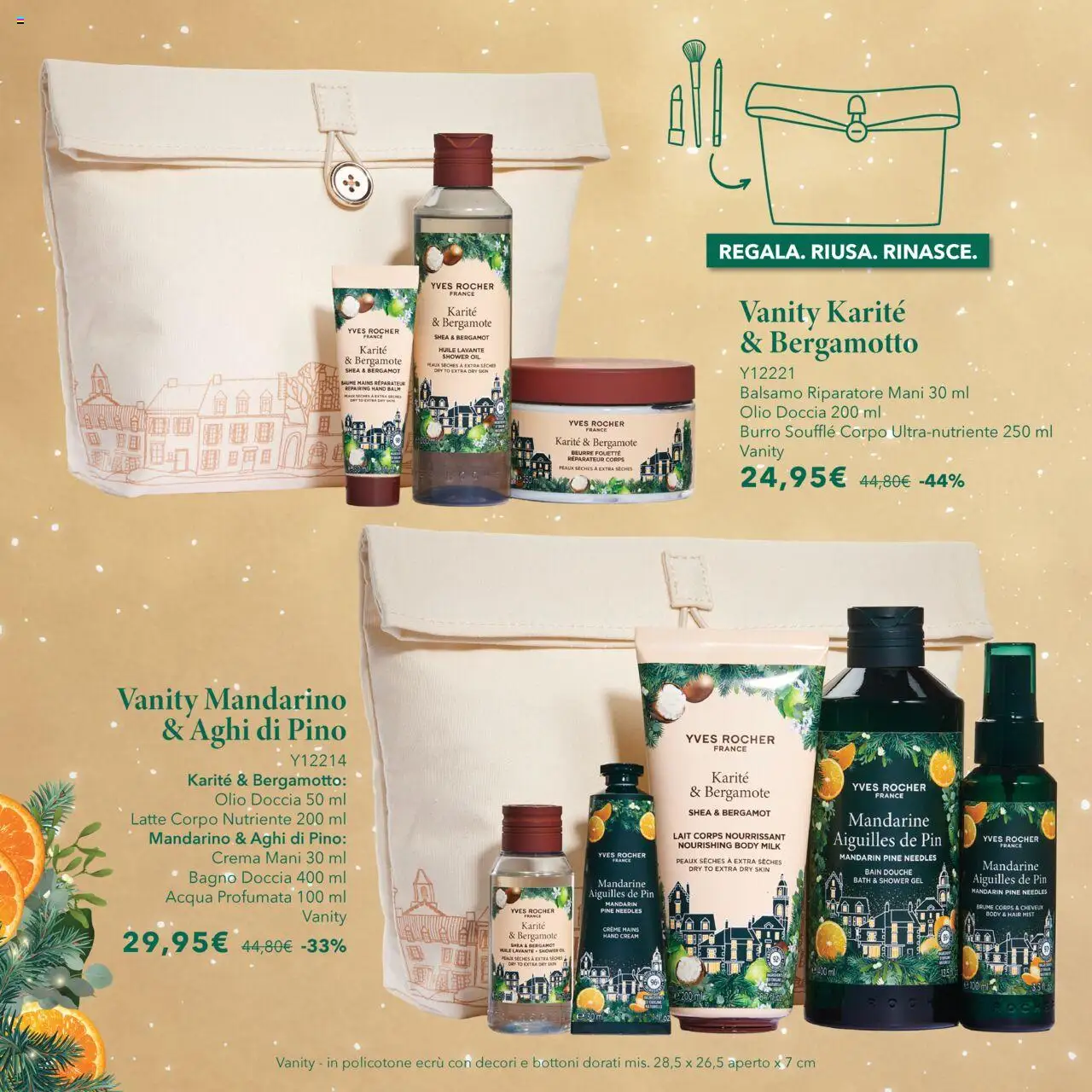 Volantino Yves Rocher del 17.10.2025 | Pagina: 22 | Prodotti: Crema, Acqua, Burro, Bagno