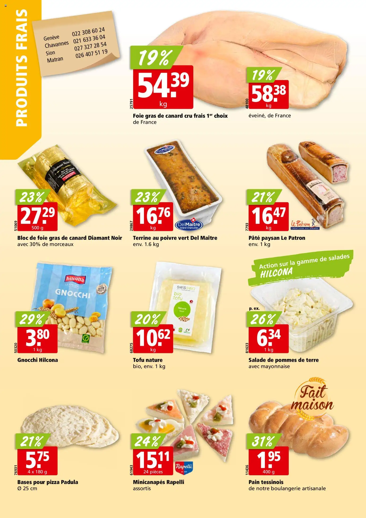 Aligro Aktionen Chavannes, Matran, Genève, Sion – gültig ab 10.11.2025 | Seite: 12 | Produkte: Pizza, Mayonnaise