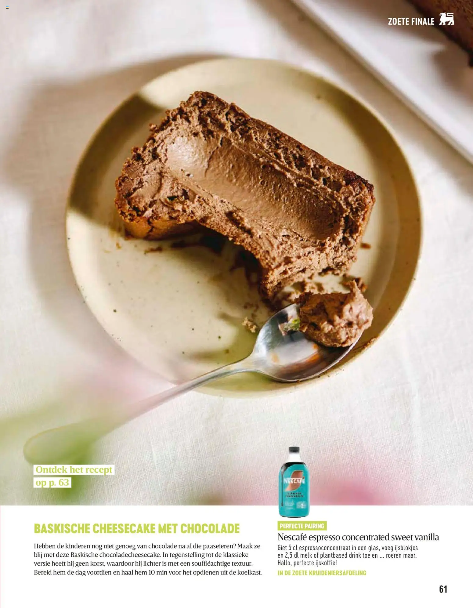 {H1} | Pagina: 61 | Producten: Nescafe, Ijskoffie, Melk, Chocolade