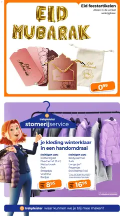 Trekpleister - Folder - Voorbeeld van een folder van Trekpleister, geldig van 17.02.2026 | Pagina: 62 | Producten: Regenjas, Jas, Broek, Stropdas