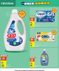 Carrefour Market - Prévisualisation de Carrefour Market les prix chocs valide à partir de 08.04.2026 | Page: 14 | Produits: Mangue, Lavande, Adoucissant Lenor, Lessive
