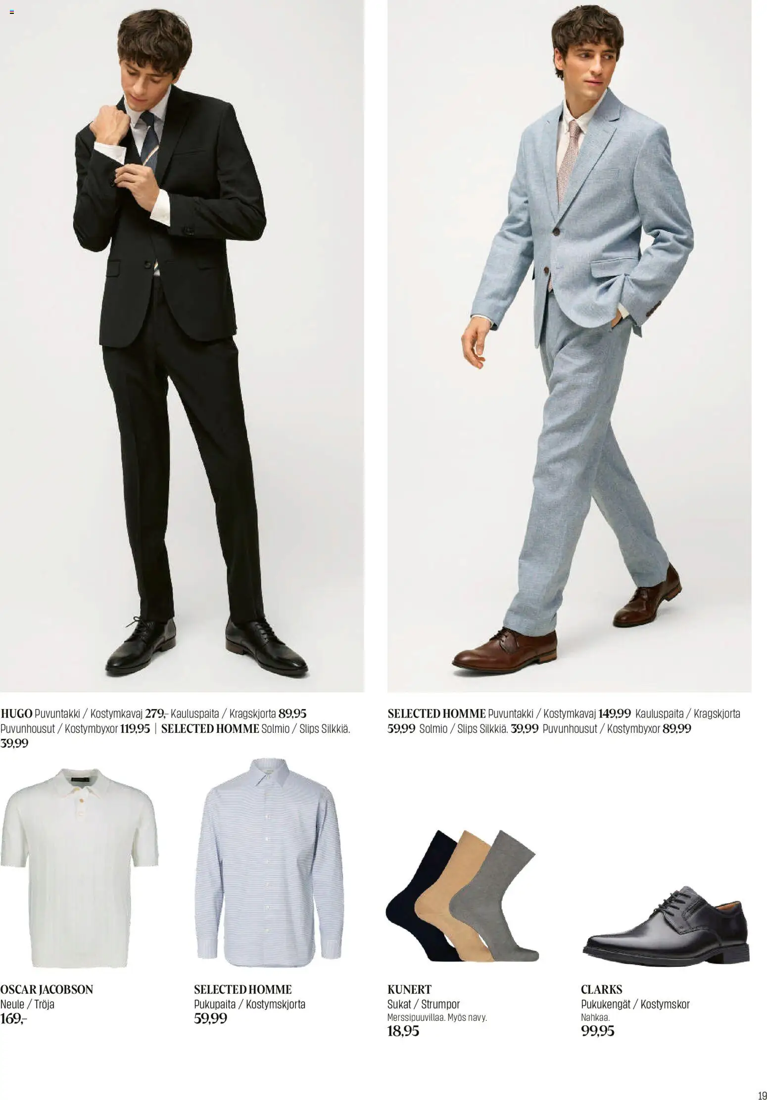 Sokos tarjoukset – voimassa 20.04.2026 alkaen | Sivu: 19 | Tuotteet: Kauluspaita, Sukat, Neule