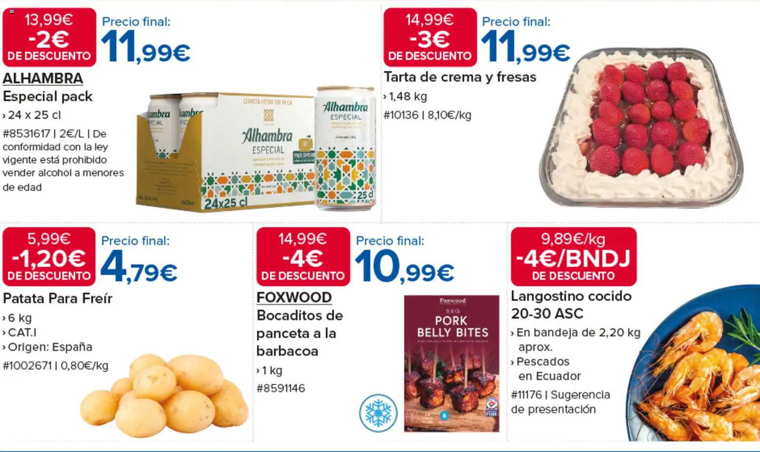 Costco catálogo │ válido desde el 29.04.2026 | Página: 3 | Productos: Ηλεκτρικός φούρνος, Cerveza, Crema, Bandeja