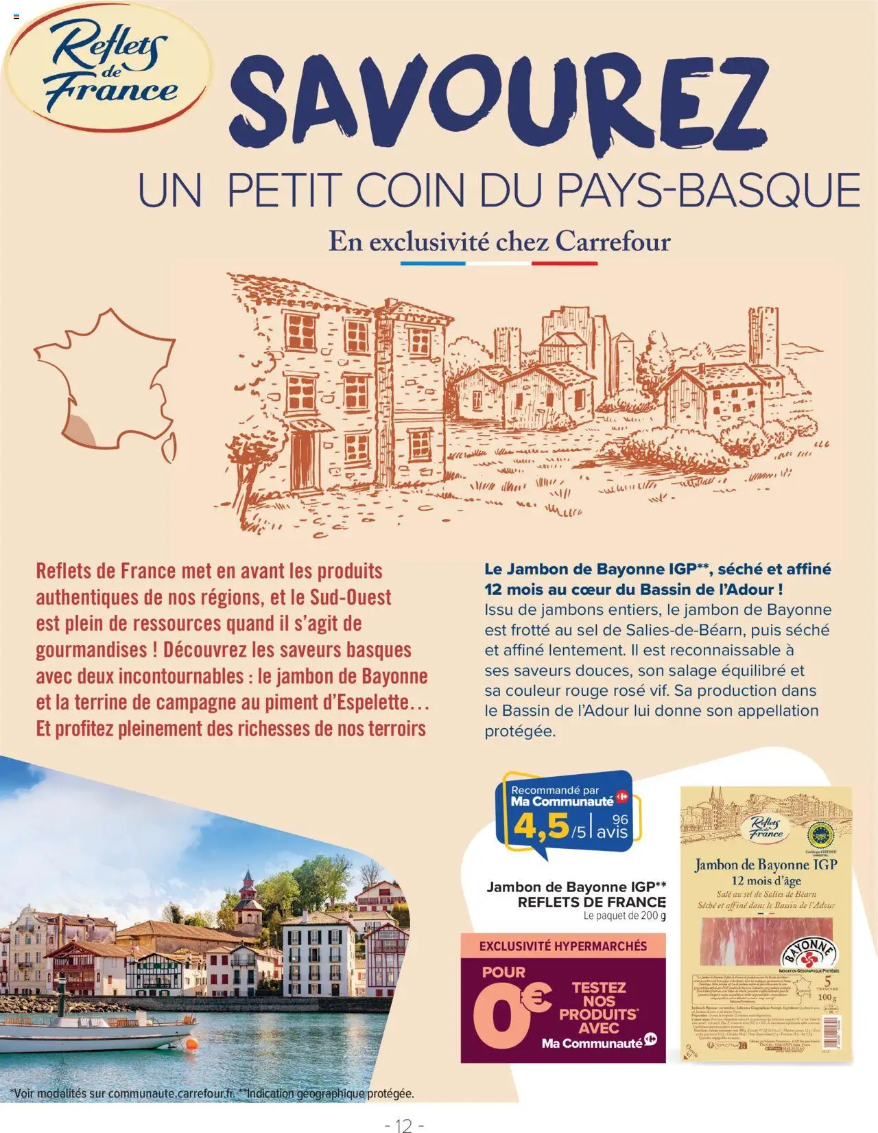  | Page: 12 | Produits: Sel, Piment d'espelette, Piment, Jambon