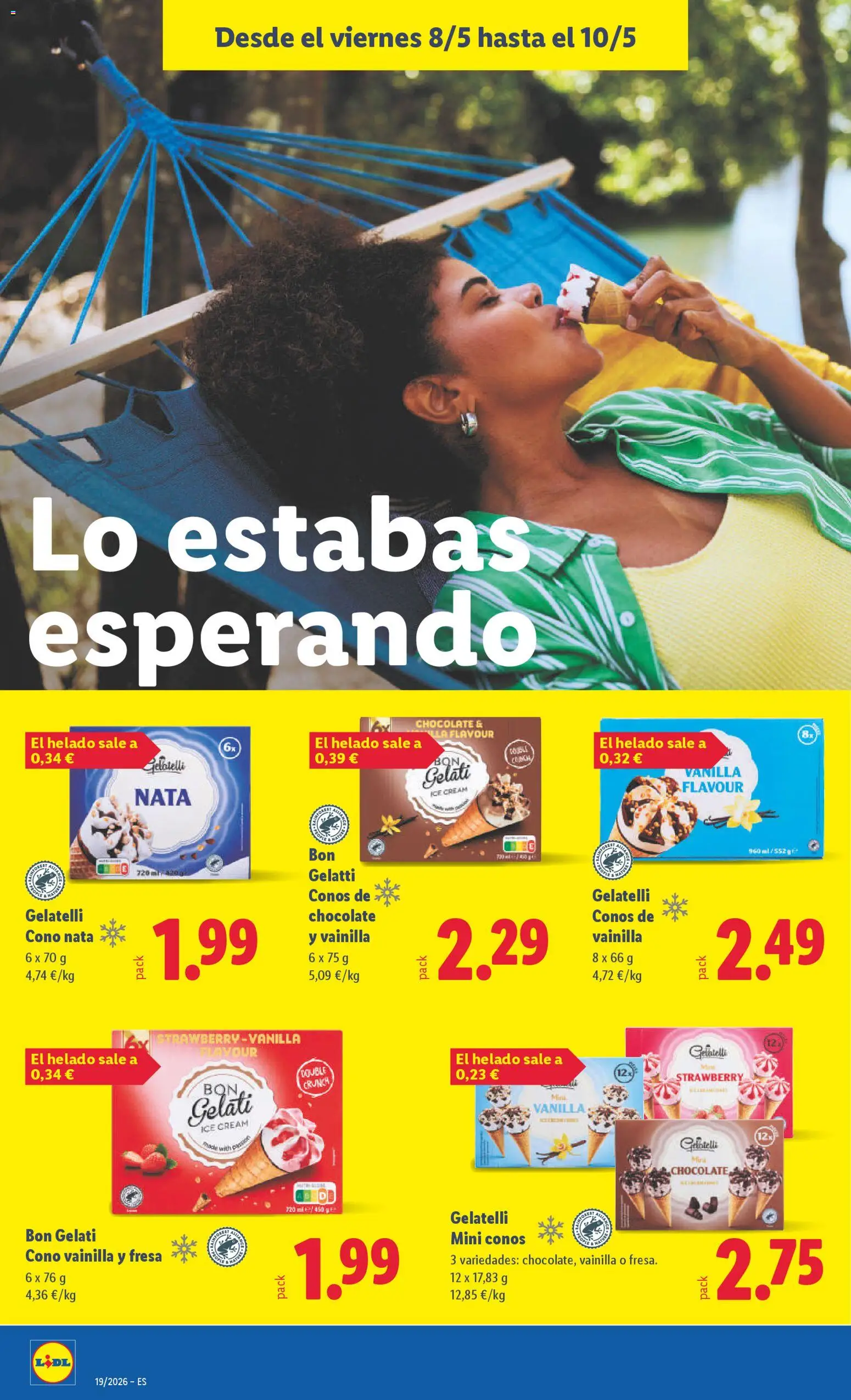 Lidl folleto │ válido desde el 04.05.2026 | Página: 40 | Productos: Chocolate, Helado