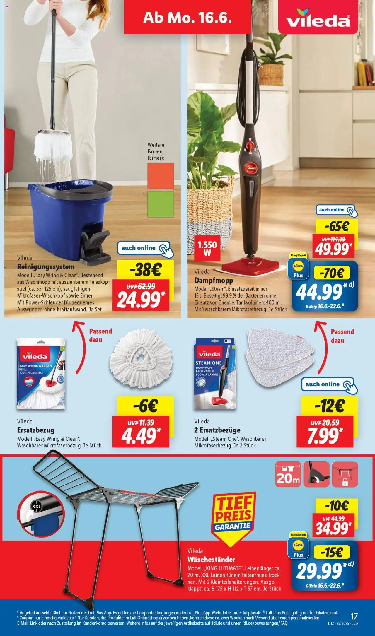 Lidl Prospekt 	 - gültig ab dem 16.06.2025 | Seite: 23 | Produkte: Waschestander