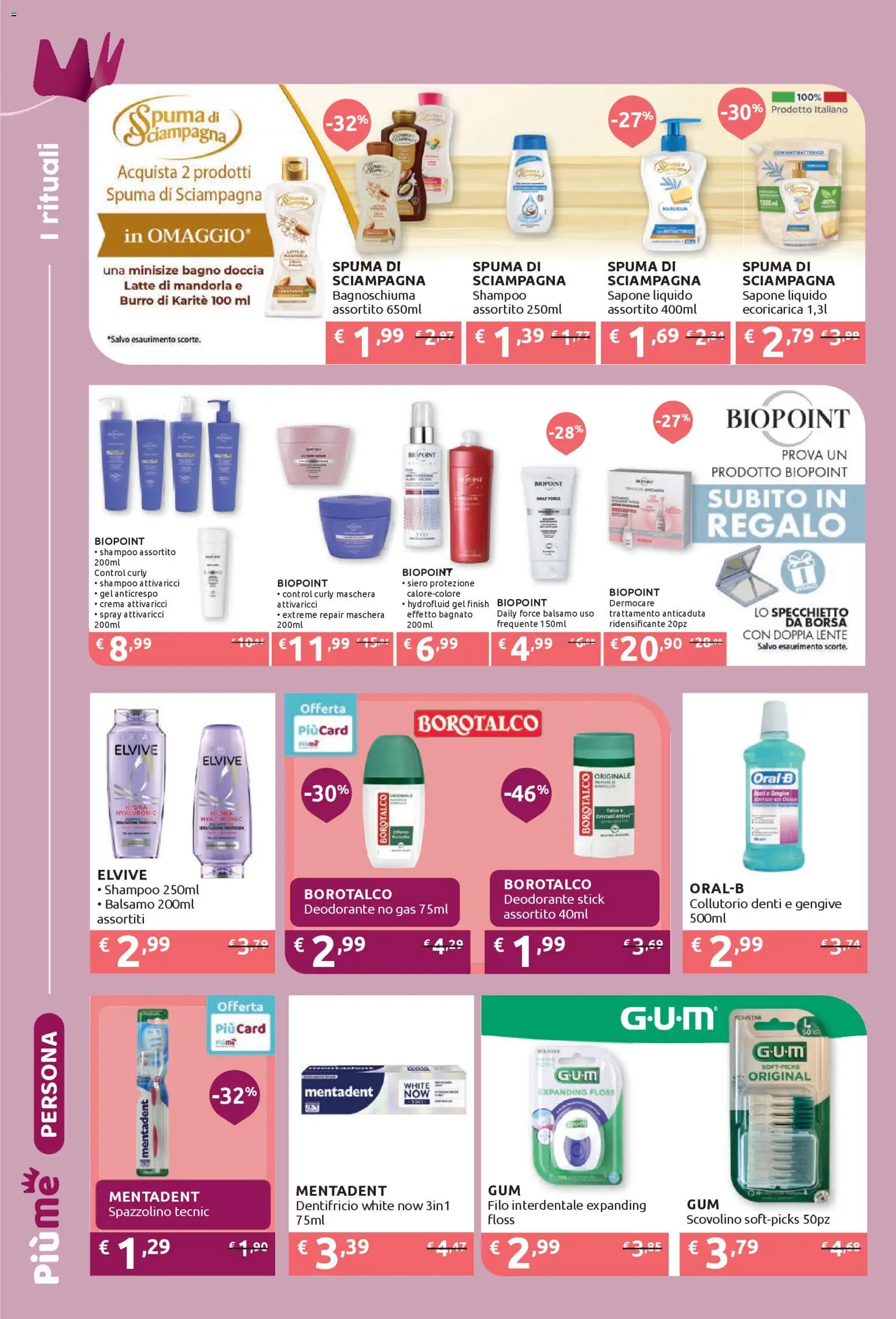 Volantino IperSoap del 05.01.2026 | Pagina: 12 | Prodotti: Shampoo, Sapone, Spazzolino, Burro