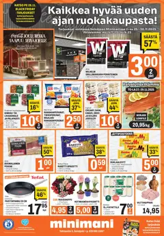 Minimani-mainoslehti voimassa 25.11.2025 alkaen