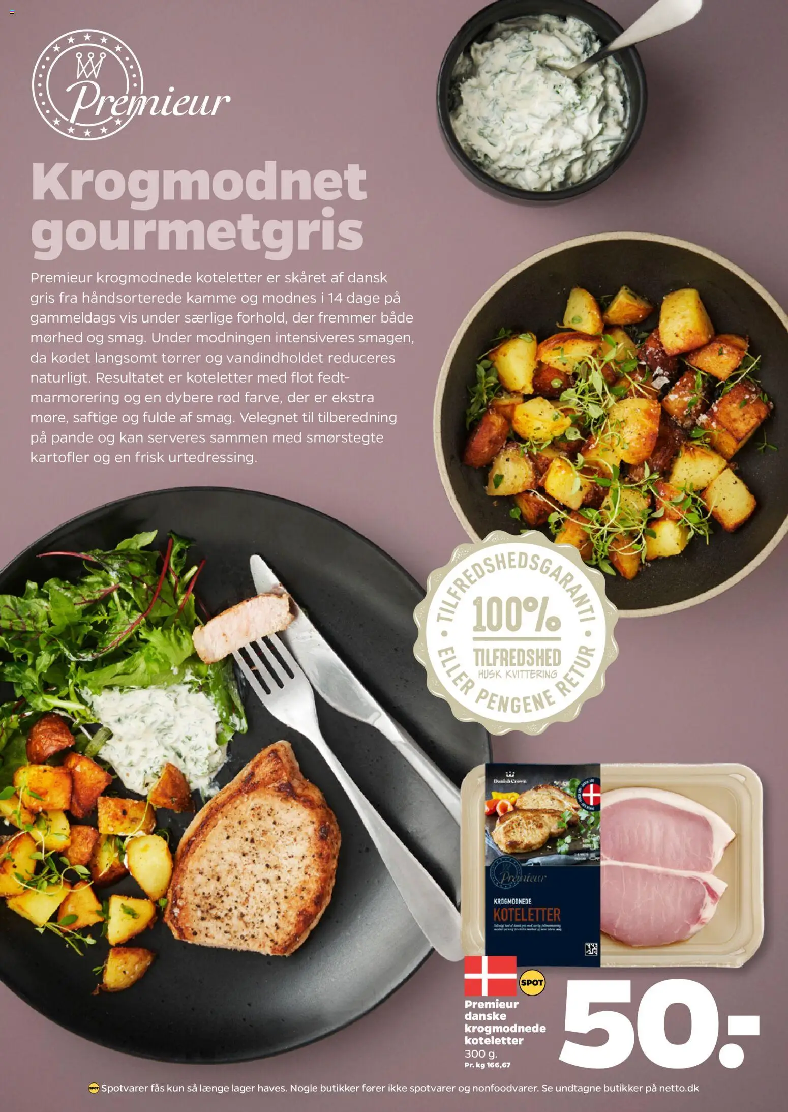 Netto tilbudsavis – gyldig fra 01.11.2025 | Side: 18 | Produkter: Koteletter, Kartofler
