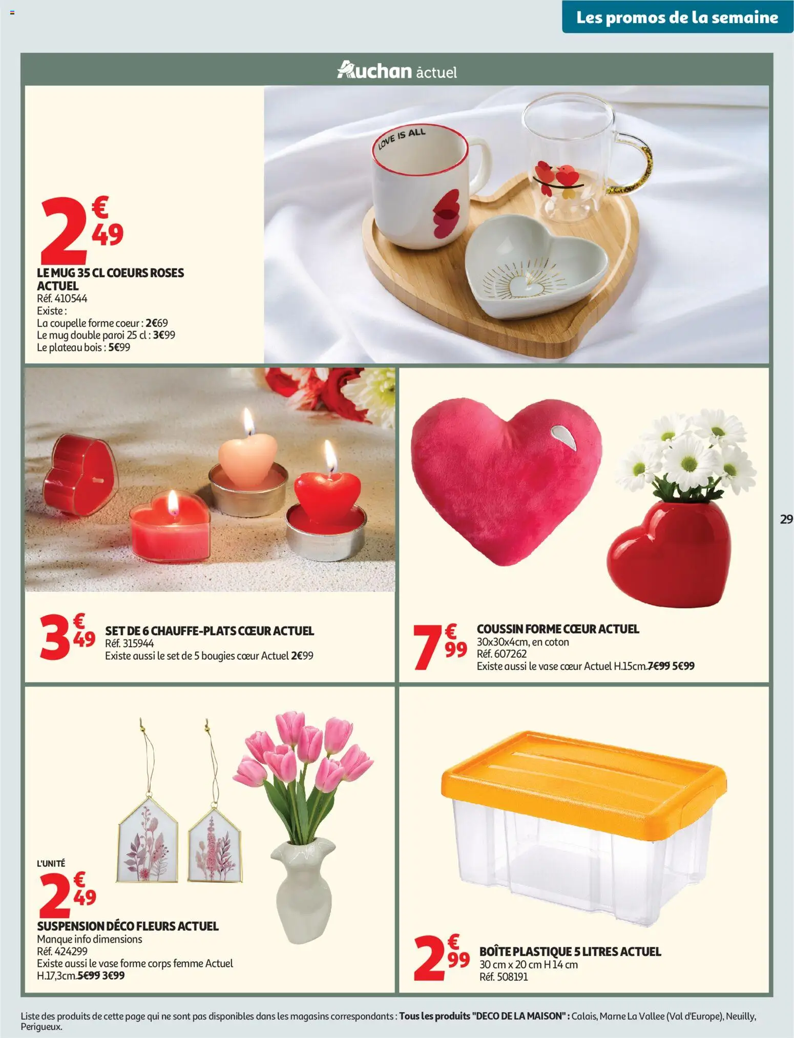 {H1} | Page: 29 | Produits: Plateau, Coton, Suspension, Vase