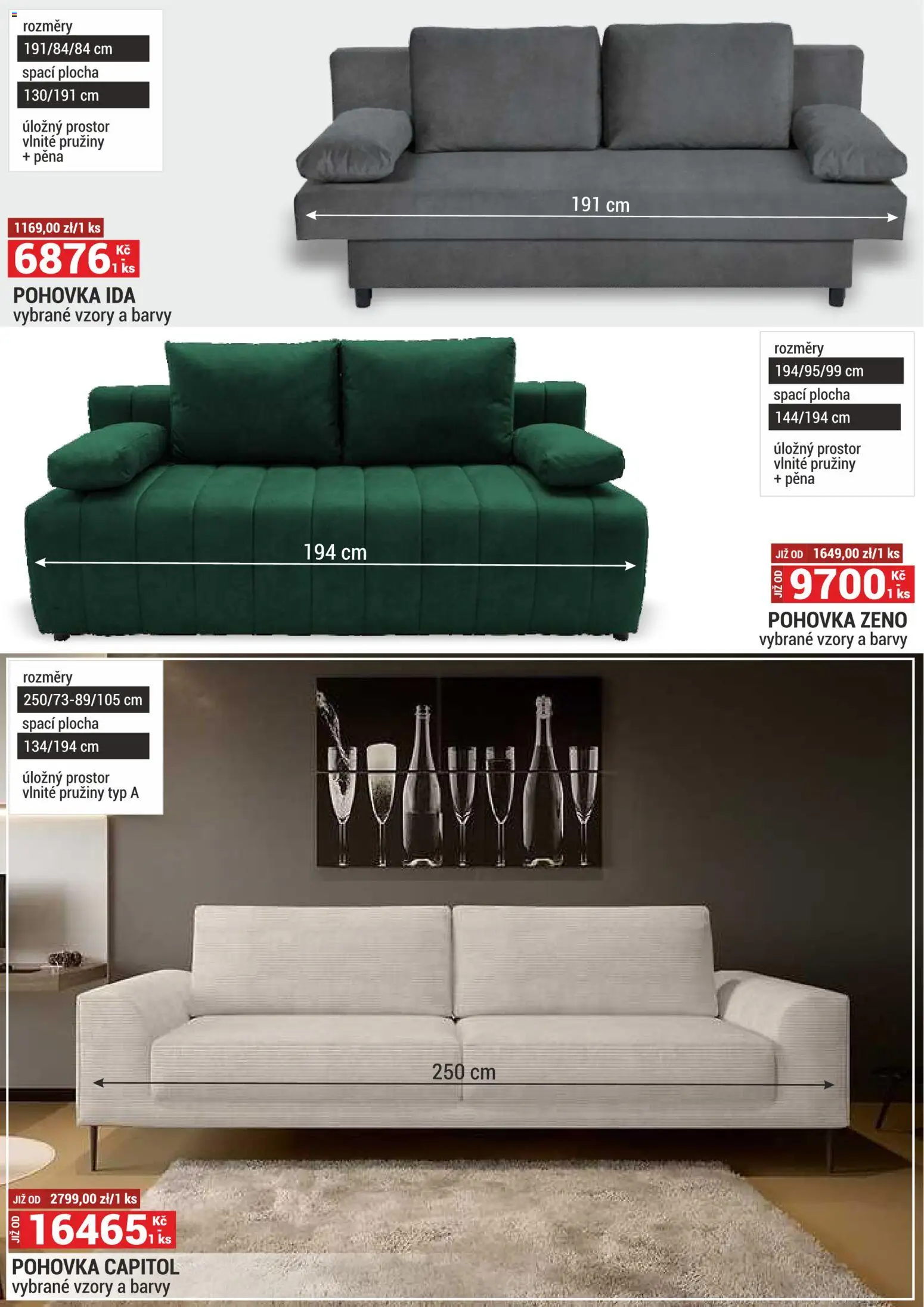 Merkury Market leták od 01.03.2026 | Strana: 24 | Produkty: Pohovka, Barvy