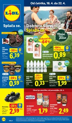 Lidl katalog akcije – veljaven od 16.04.2026