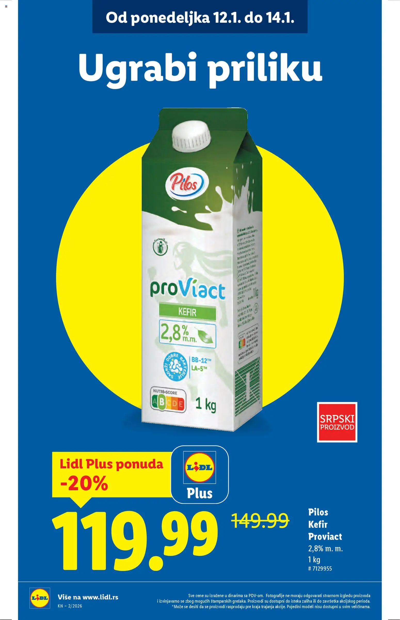 Lidl katalog - važi od 08.01.2026 | Strana: 12