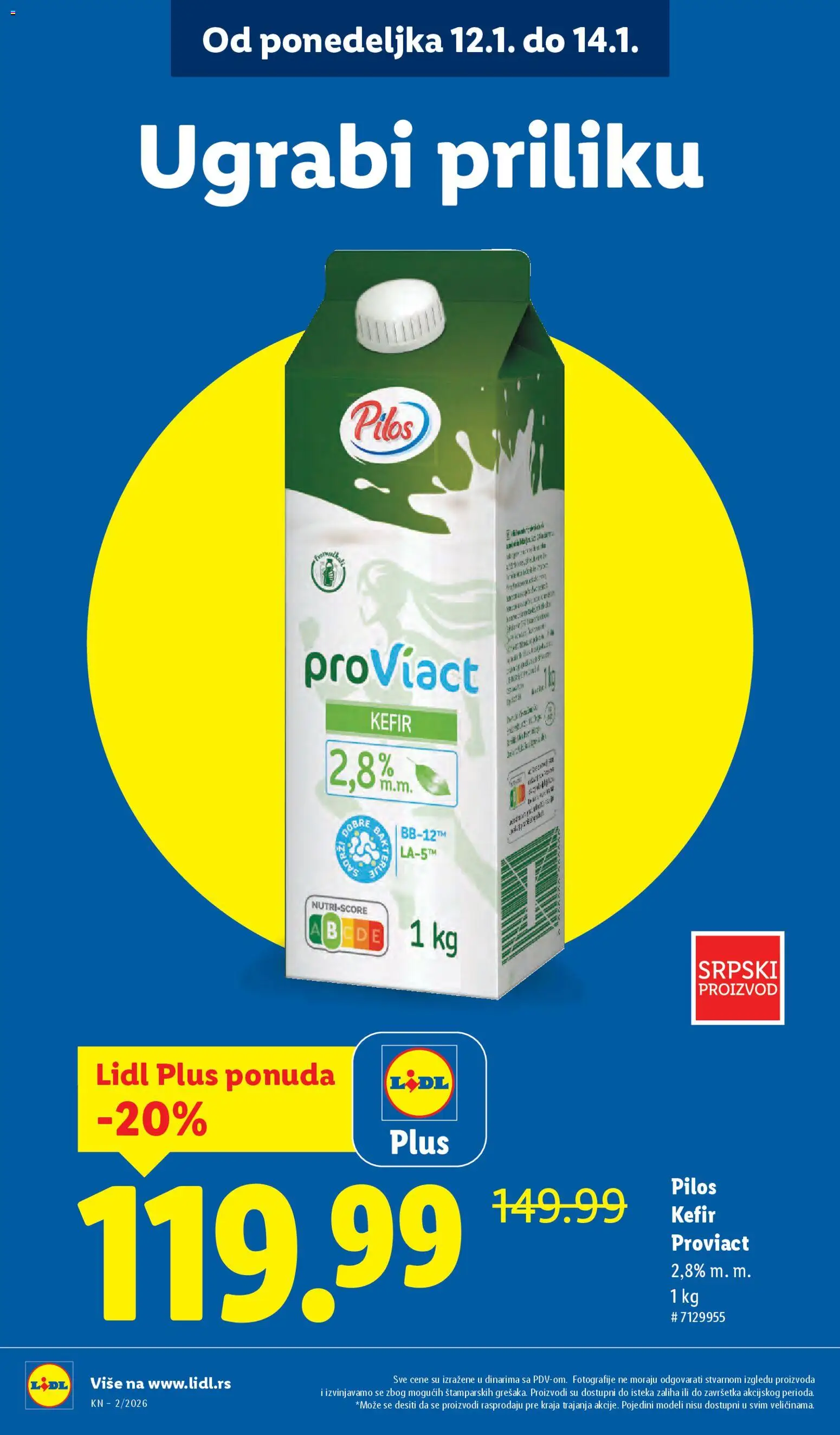 Lidl katalog - važi od 08.01.2026 | Strana: 12