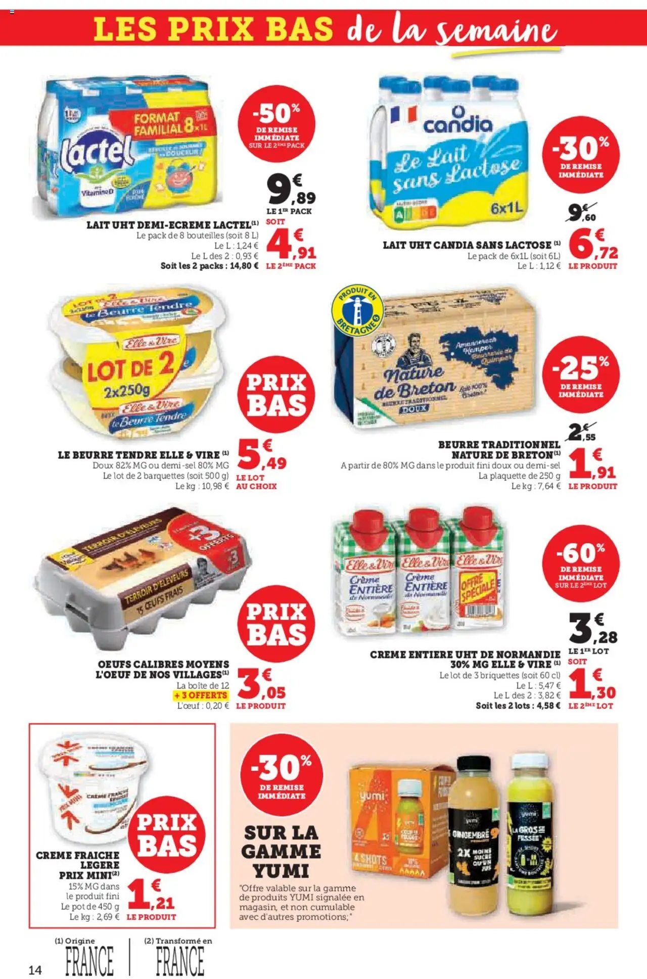  | Page: 14 | Produits: Gingembre, Lait, Œufs, Crème
