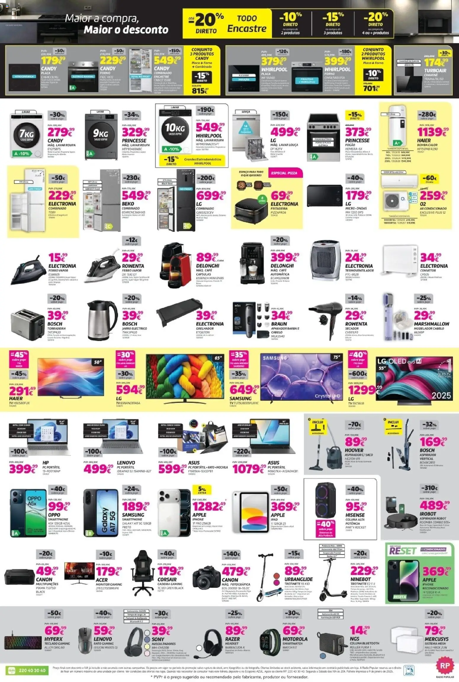 Radio Popular - Semana Extra │ válido de 13.01.2026 | Página: 2 | Produtos: Monitor, PC, Torradeira, Café