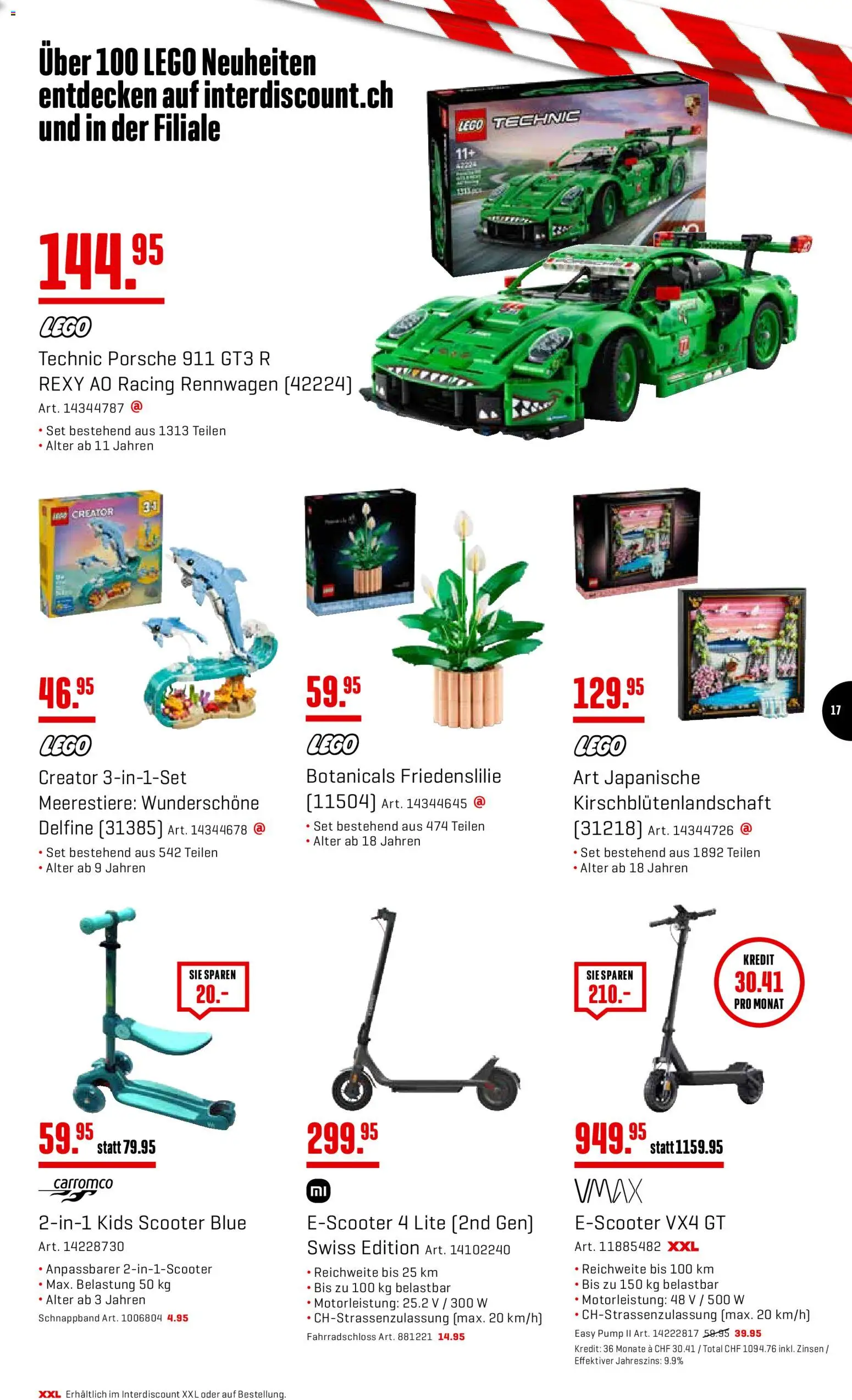 Interdiscount Aktionen – gültig ab 12.01.2026 | Seite: 17 | Produkte: Scooter
