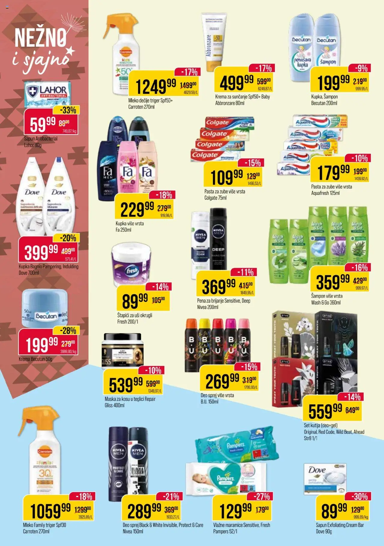 Metalac Proleter katalog - važi od 13.08.2025 | Strana: 10 | Proizvode: Pampers, Kutija, Sapun, Dove