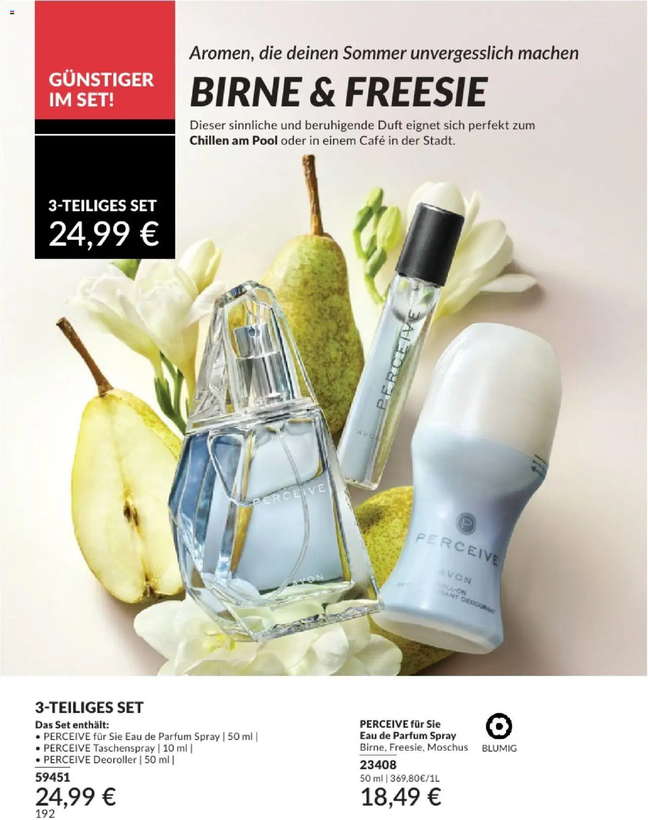 AVON Katalog August 2025 - gültig ab dem 01.08.2025 | Seite: 194 | Produkte: Parfüm, Duft, Eau de Parfum, Birne