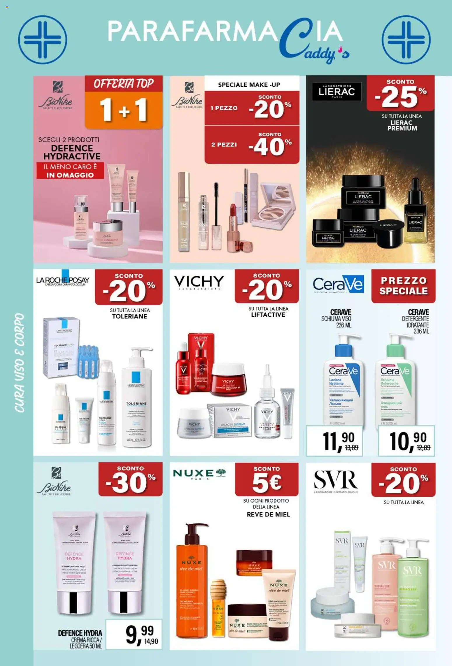 Volantino Caddy's del 23.10.2025 | Pagina: 16 | Prodotti: Crema, Detergente, Top
