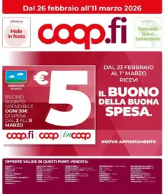 Anteprima del volantino COOP Firenze catalogo valido a partire dal 26.02.2026