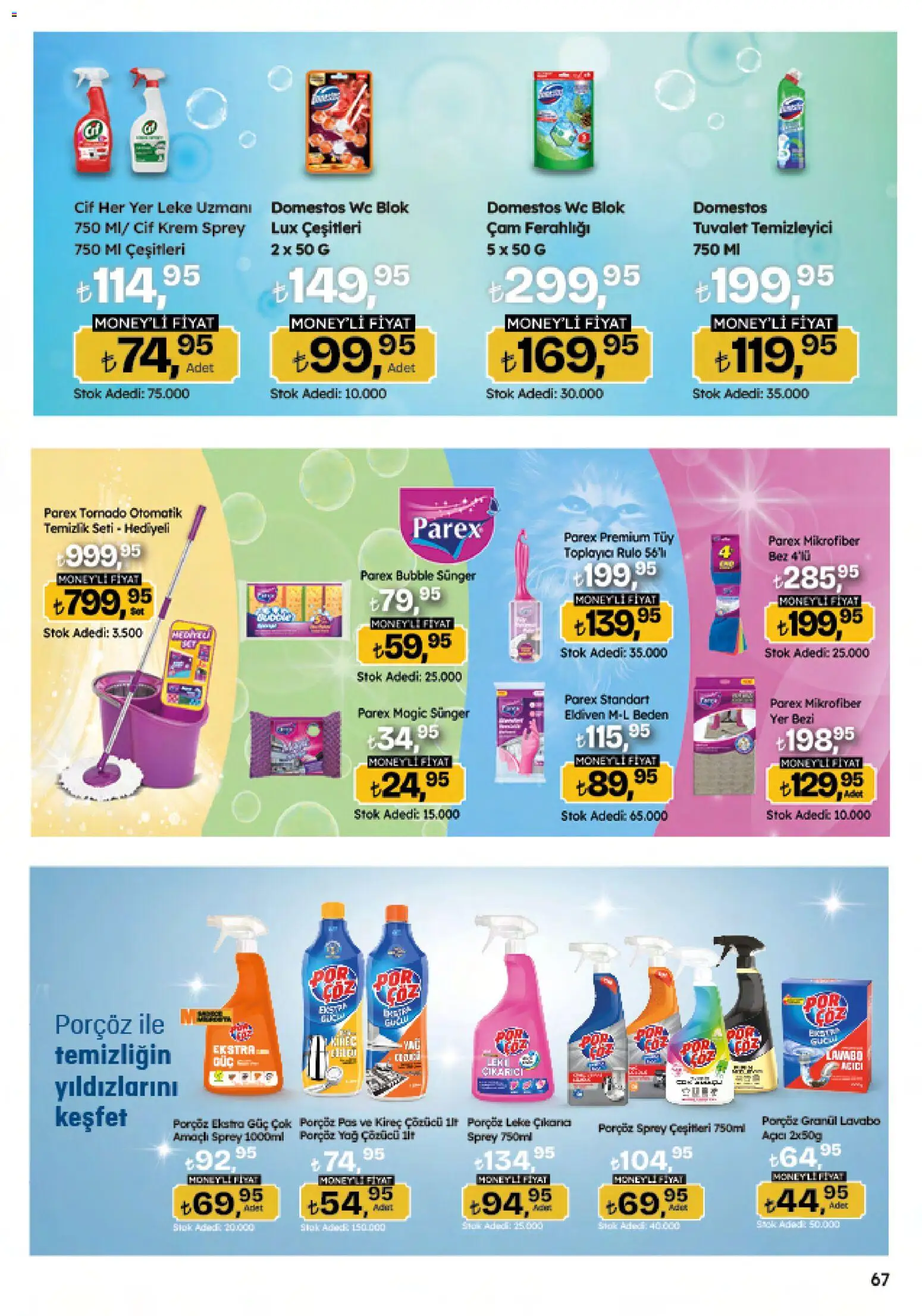 Migros Katalog - Migroskop - 23.10.2025 tarihinden itibaren geçerlidir | Sayfa: 67 | Ürünler: Tuvalet, Tuvalet kağıdı