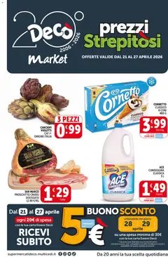 Anteprima del volantino Decò volantino Market Palese, Modugno valido a partire dal 21.04.2026