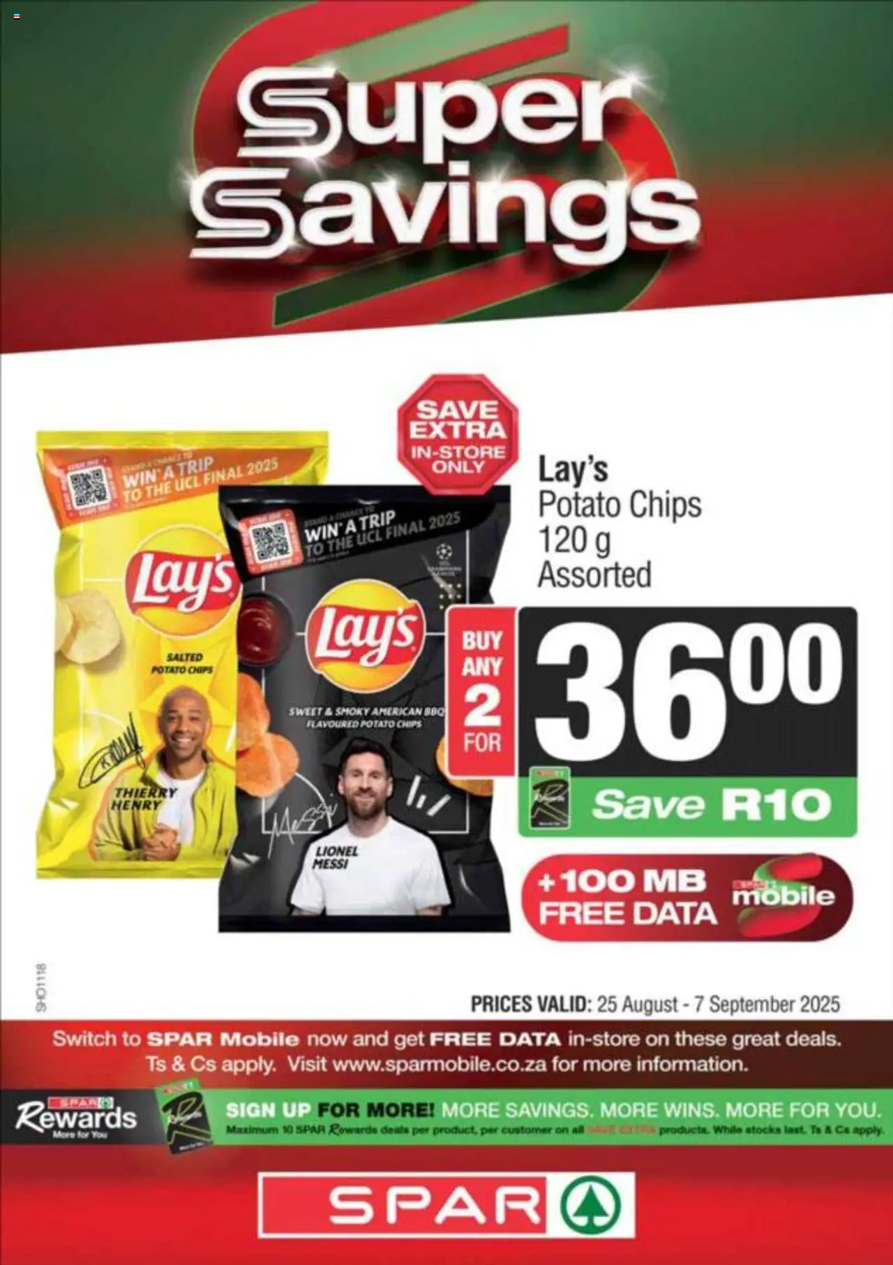 Spar Specials │ valid from 25.08.2025 | Page: 11 | Products: Data, Switch, Chips