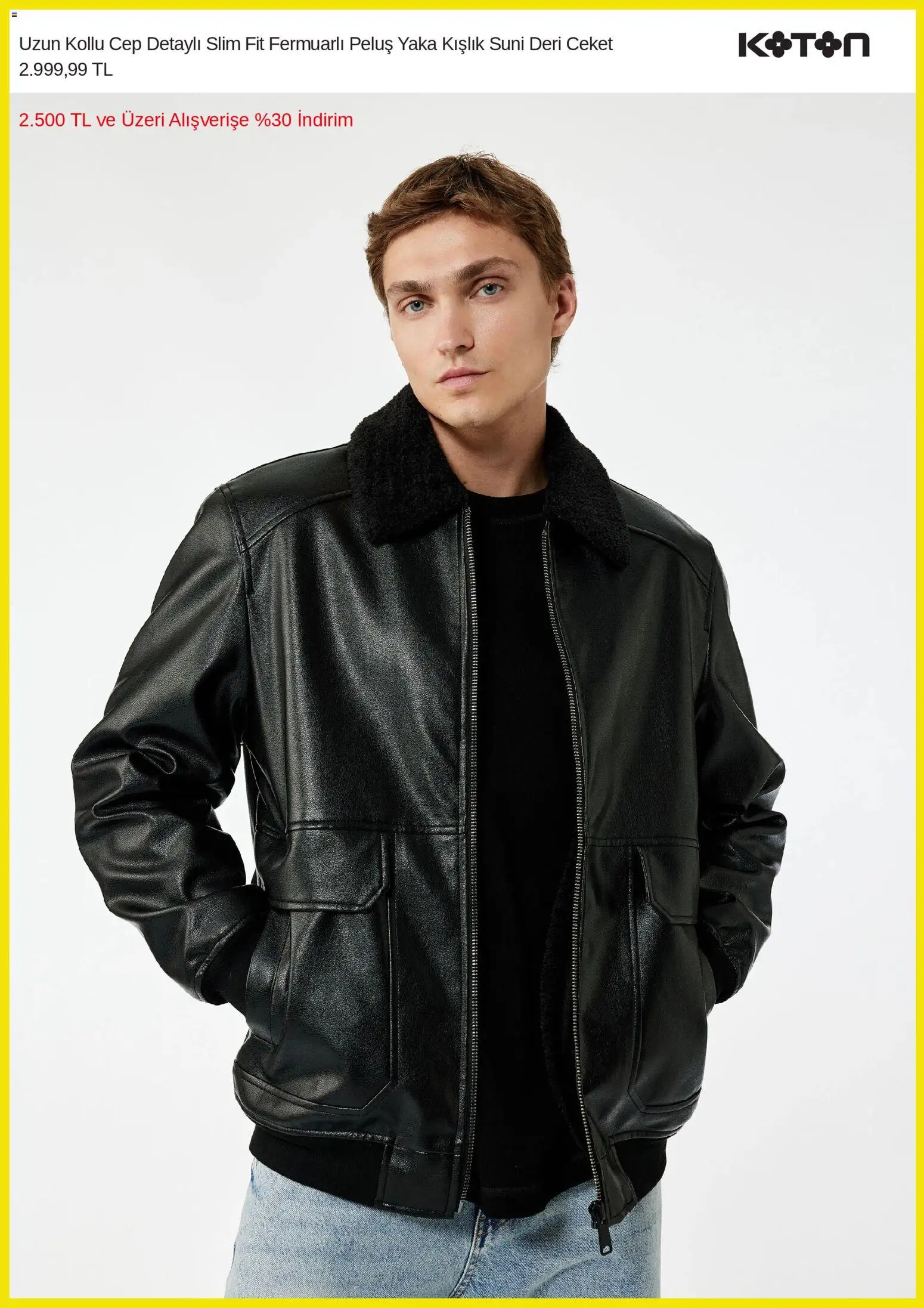 Koton Black Friday - 13.11.2025 tarihinden itibaren geçerlidir | Sayfa: 14 | Ürünler: Ceket