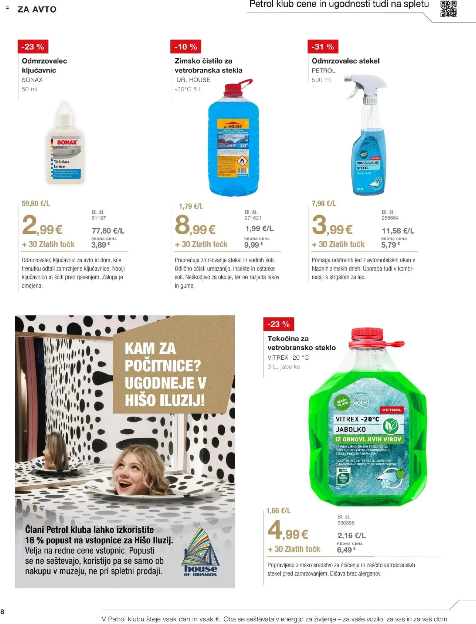 Novi Petrol katalog ponudbe – veljaven od 02.02.2026 | Stran: 8 | Izdelki: Disava