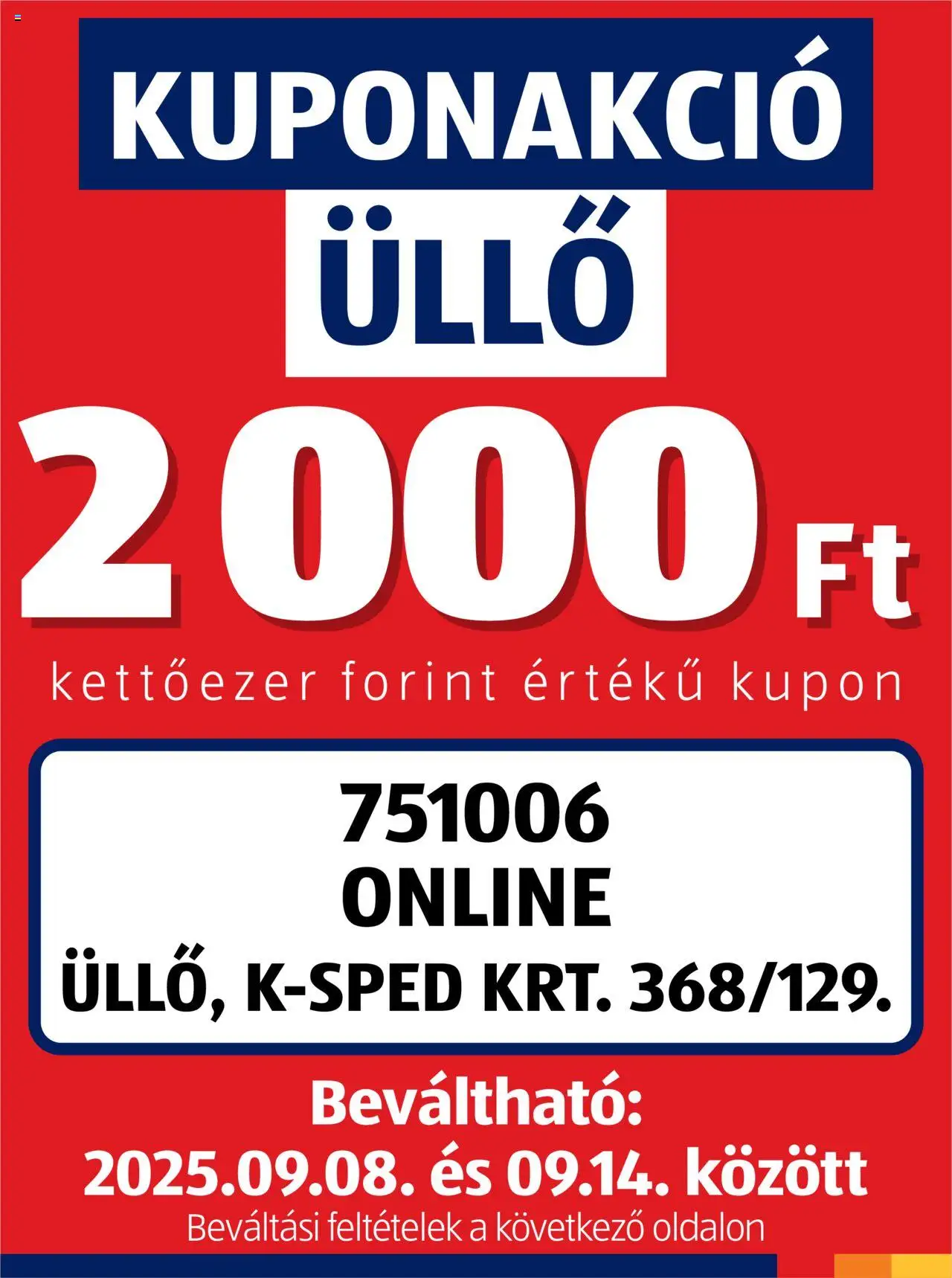 Aldi akciós ujság - amely érvényes a következő dátumtól: 08.09.2025 | Oldal: 1