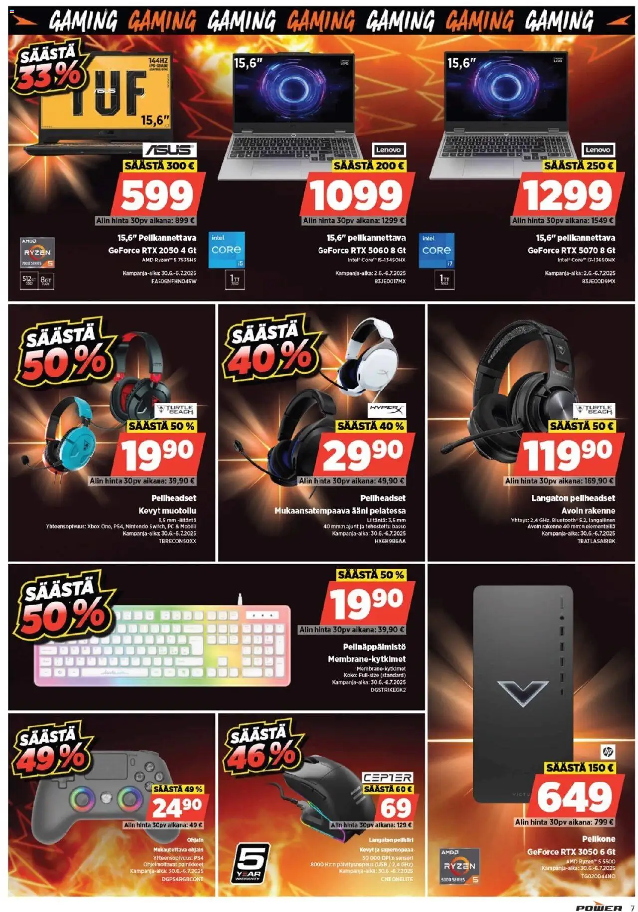  | Sivu: 11 | Tuotteet: USB, PC, Xbox