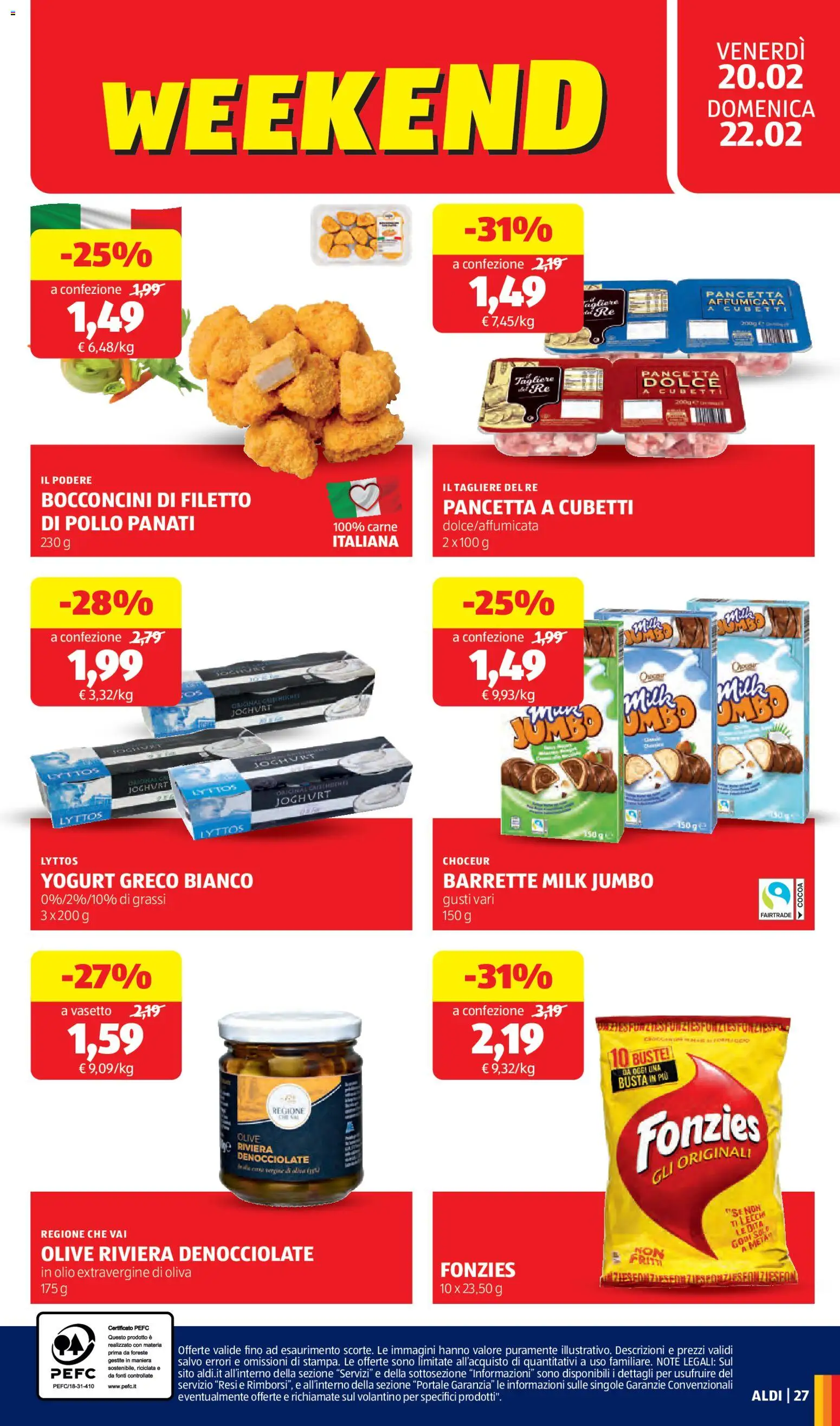 Volantino Aldi del 16.02.2026 | Pagina: 27