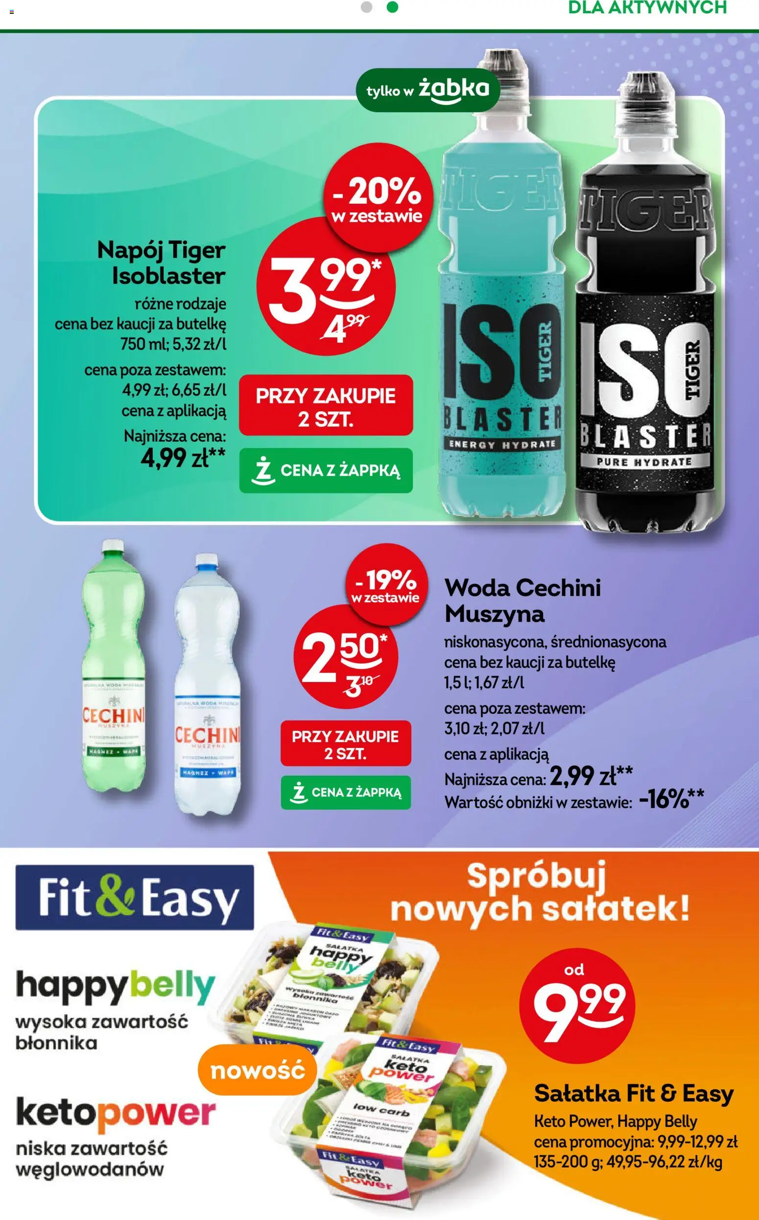 Żabka Gazetka od 28.01.2026 | Strona: 57 | Produkty: Sałatka, Woda