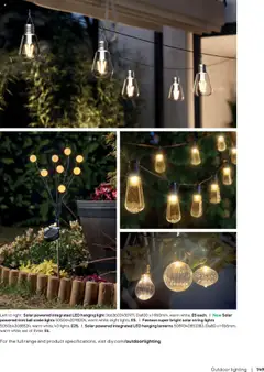 Preview of B&Q - Outdoor living valid from 14.03.2025 | Page: 149 | Products: Lights