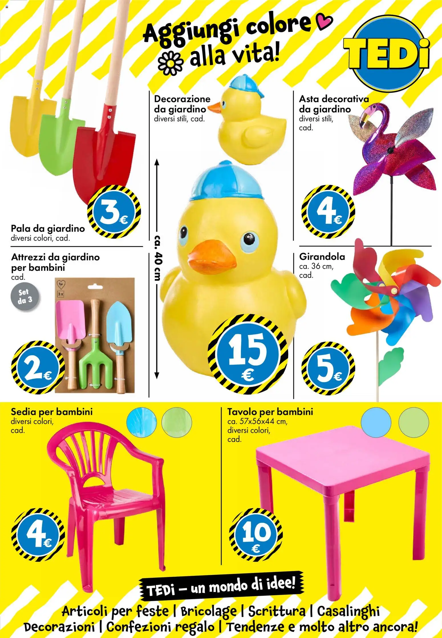 Volantino TEDi del 06.03.2026 | Pagina: 31 | Prodotti: Tavolo, Sedia, Decorazioni
