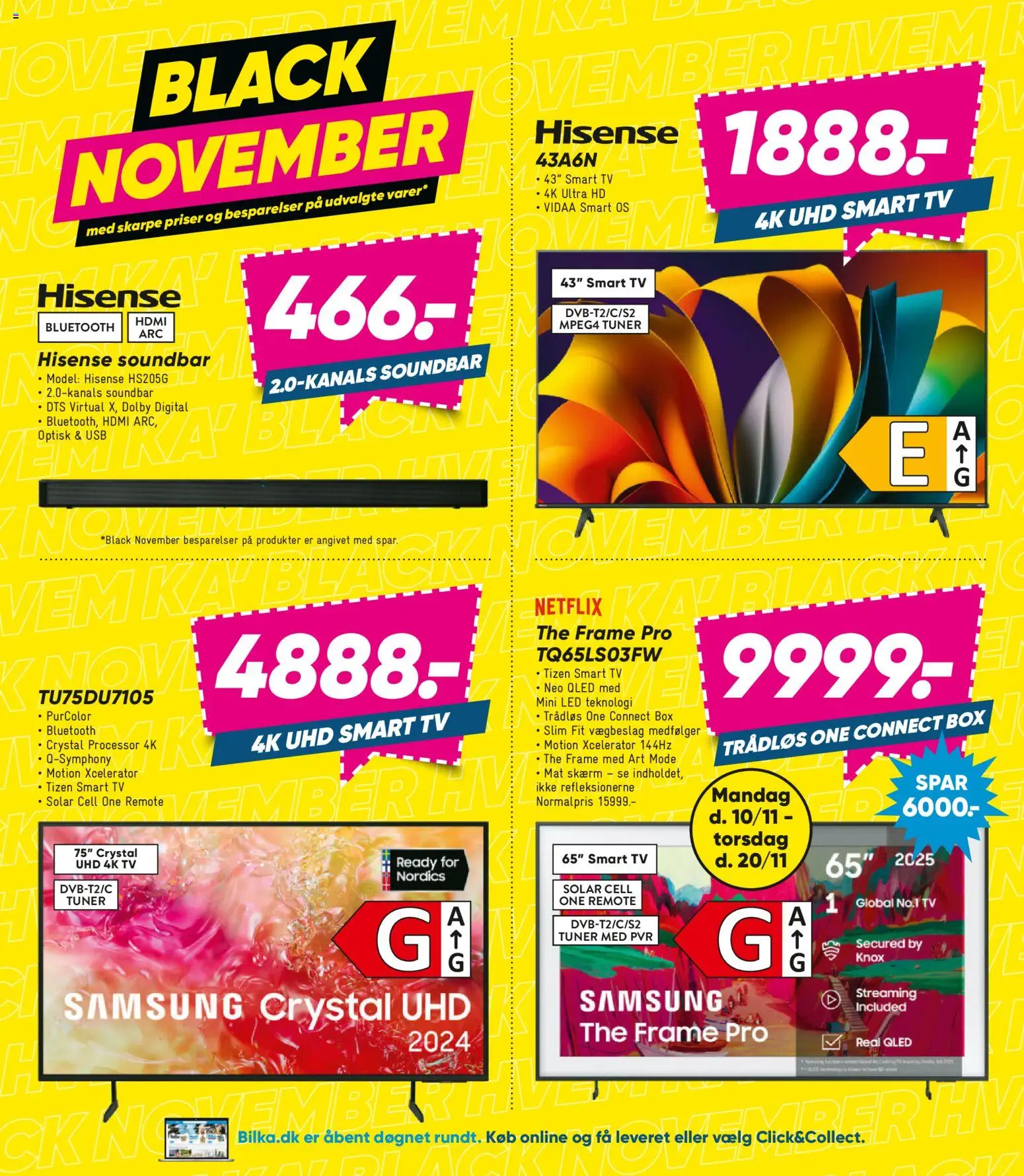 Bilka tilbudsavis – gyldig fra 07.10.2025 | Side: 12 | Produkter: Processor, Skærm, Smart TV, TV