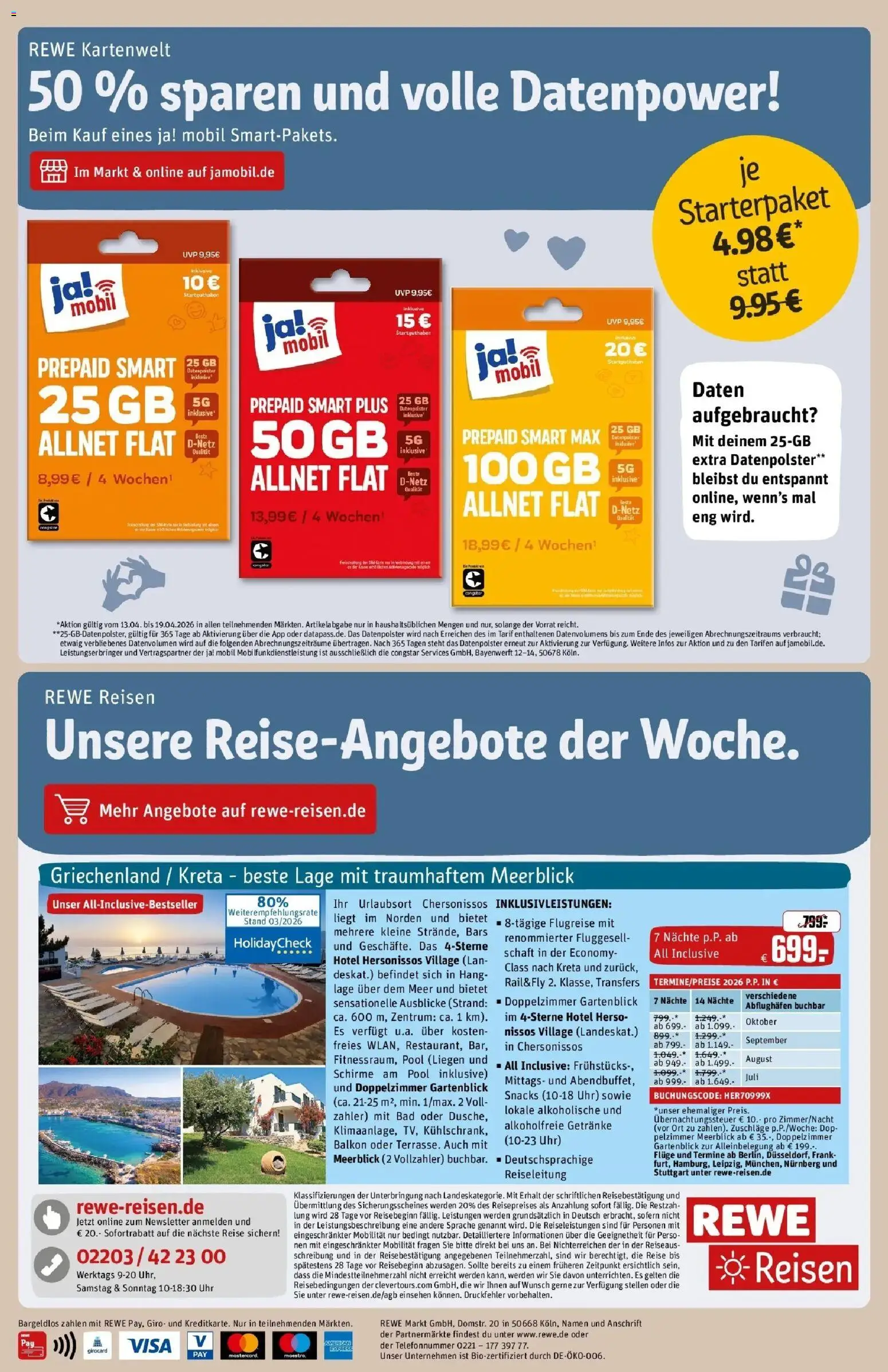 Rewe Prospekt Köln / Weidenpesch	 – gültig ab 12.04.2026 | Seite: 32 | Produkte: Bad, Uhr