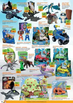 Náhled letáku Dráčik leták od 16.04.2026 | Strana: 18 | Produkty: Dinosaurus, Figurky, Samolepky, Karty