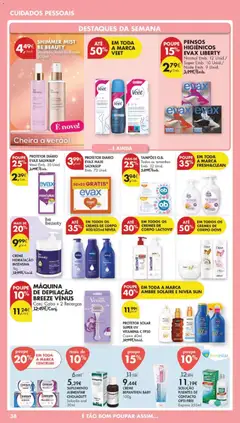 Pré-visualização PROTETOR SOLAR SUPER UV VITAMINA C FP50, Creme 40ml válido de 14.04.2026 | Página: 42