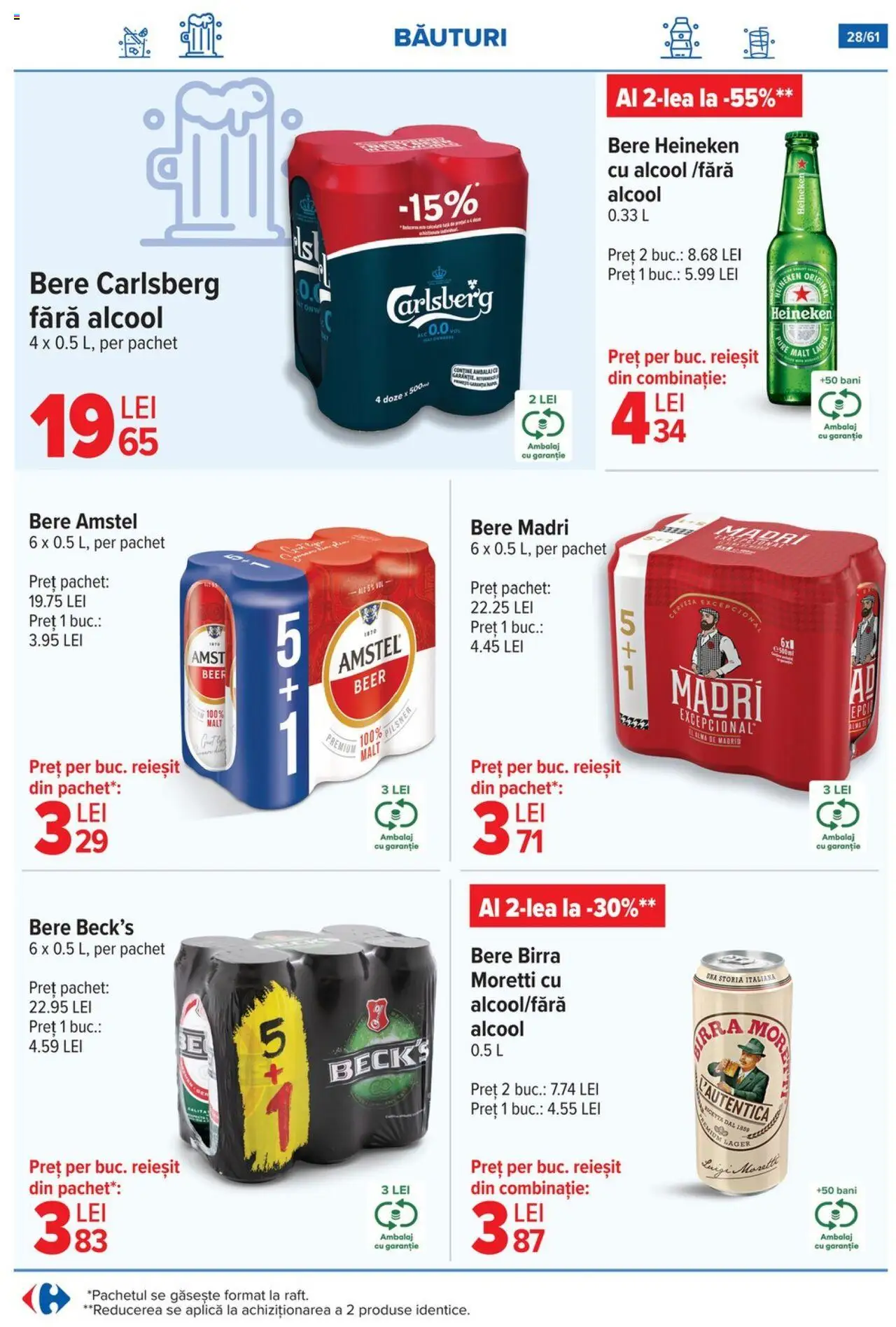 Catalog Carrefour – valabil de la 13.08.2025 | Pagină: 29 | Produse: Bere