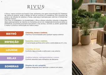 Pré-visualização Espaço Casa folheto Ar Livre 2026 válido de 07.03.2026 | Página: 2 | Produtos: Cadeiras, Sombras