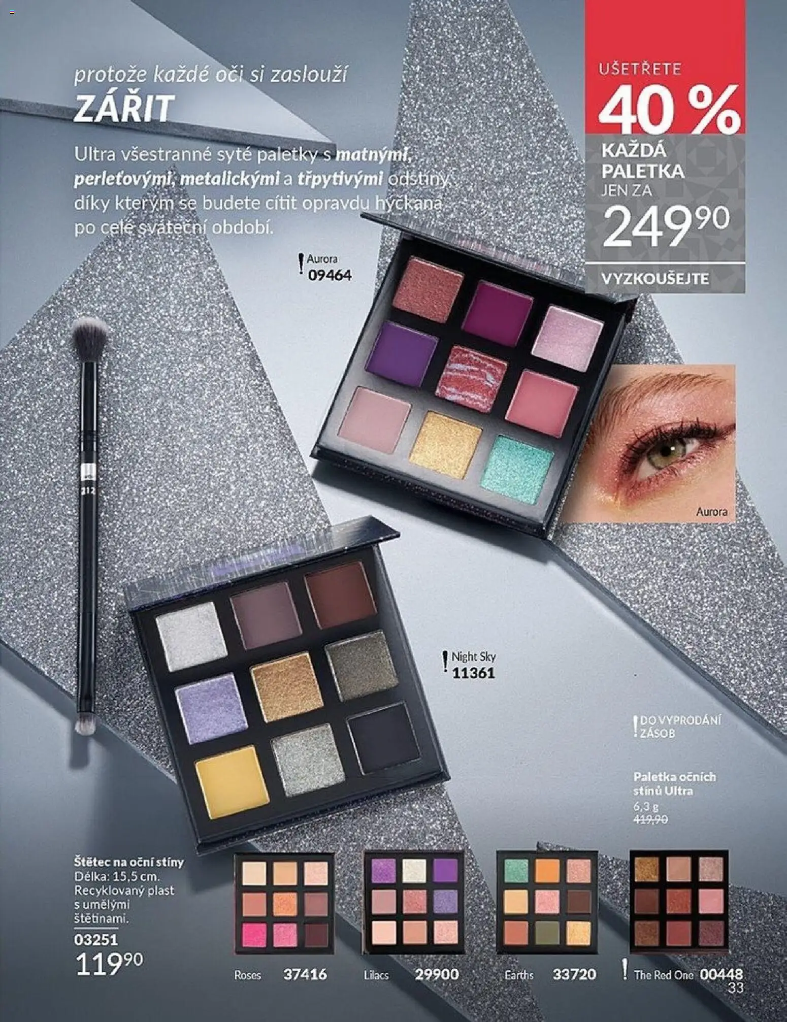 Avon Black Friday od 01.11.2025 | Strana: 33 | Produkty: Štětec, Oční stíny