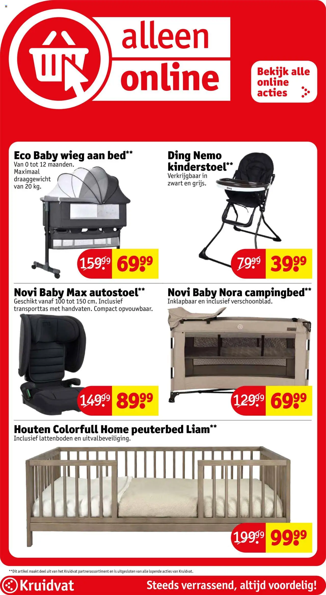  | Pagina: 16 | Producten: Bed, Wieg