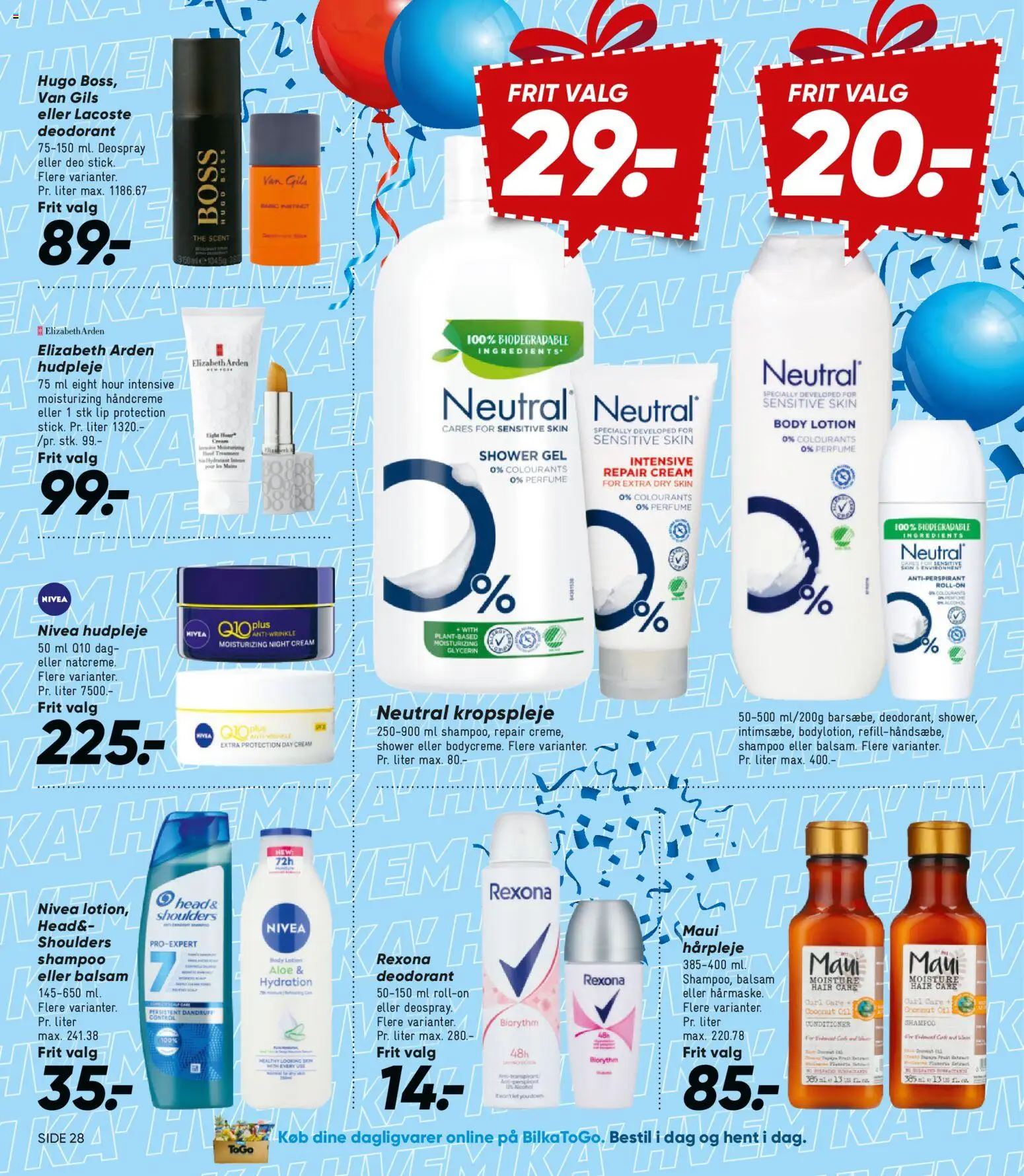 Bilka tilbudsavis – gyldig fra 06.02.2026 | Side: 41 | Produkter: Shampoo, Balsam, Håndcreme, Antiperspirant