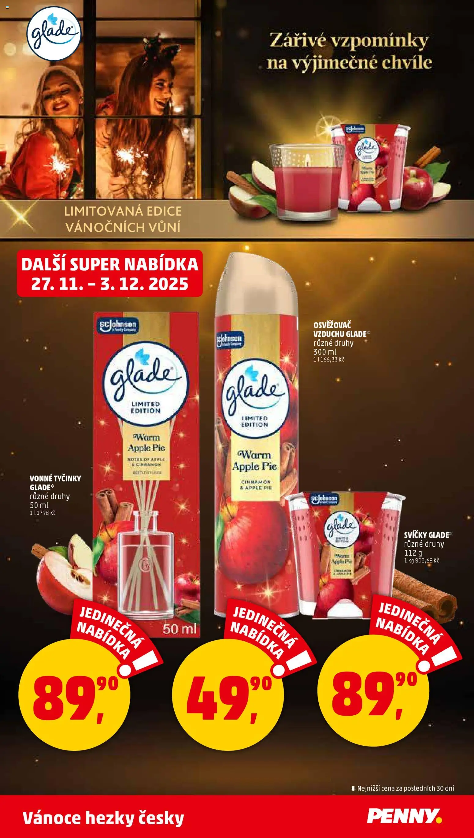 Penny Market leták - Čtvrtečník od 27.11.2025 | Strana: 37 | Produkty: Tyčinky, Apple, Vonné tyčinky, Svíčky