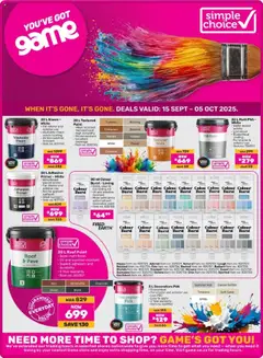 Game specials catalogue – valid from 15.09.2025