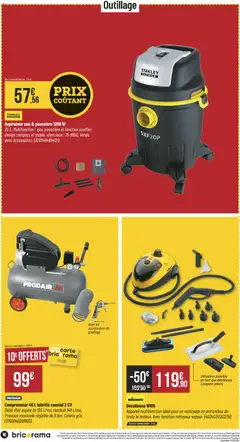 Bricorama - Prévisualisation de Bricorama catalogue valide à partir de 04.02.2026 | Page: 10 | Produits: Compresseur, Aspirateur