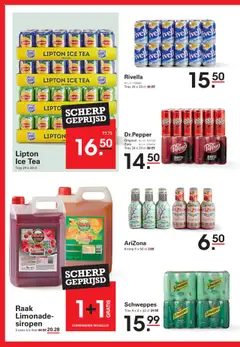 Sligro - Big Deals Cafetaria - Voorbeeld van een folder van Sligro, geldig van 09.10.2025 | Pagina: 8 | Producten: Limonade, Frambozen